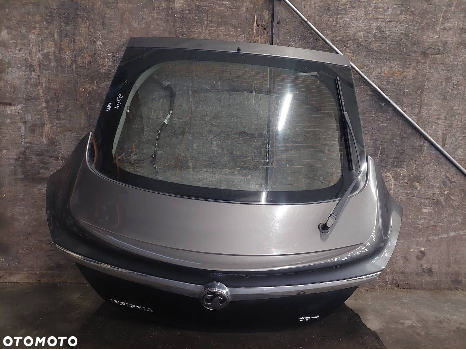 KOMPLETNY TYŁ KLAPA BAGAŻNIKA ZDERZAK TYŁ LAMPY OPEL INSIGNIA A Z177 - 9