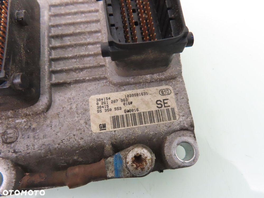 STACYJKA STEROWNIK OPEL ASTRA II G 1.2 16V 0261207963 55350553 - 6