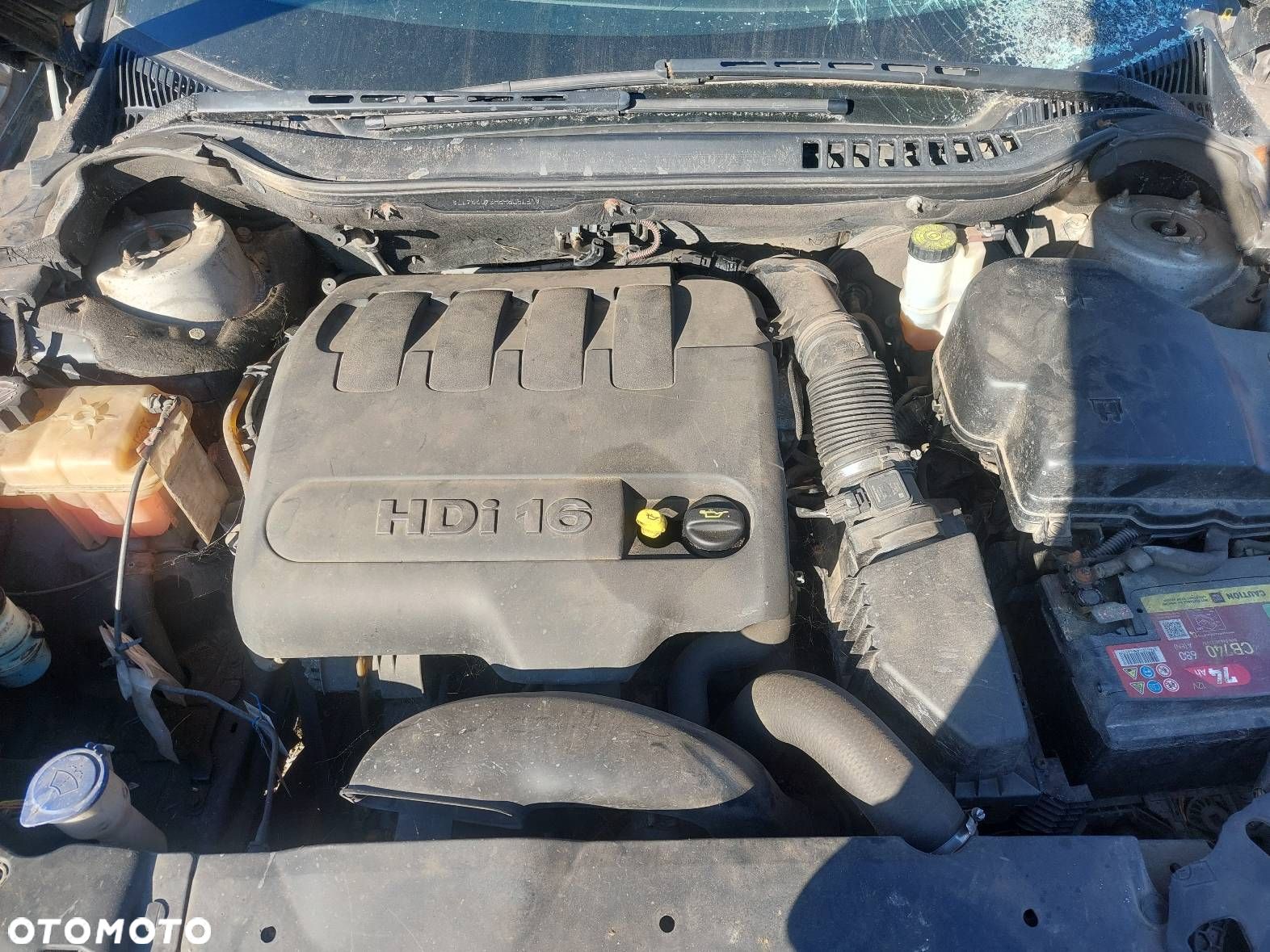 SILNIK DIESEL + UKŁAD WTRYSKOWY + TURBINA CITROEN C5 II 2.0 HDI RHR - 1