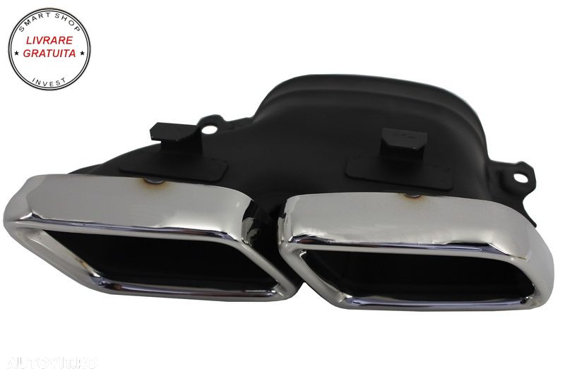 Ornamente tobe sistemul de evacuare Mercedes C-Class W205 S205 C205 A205 E-Class W- livrare gratuita - 2