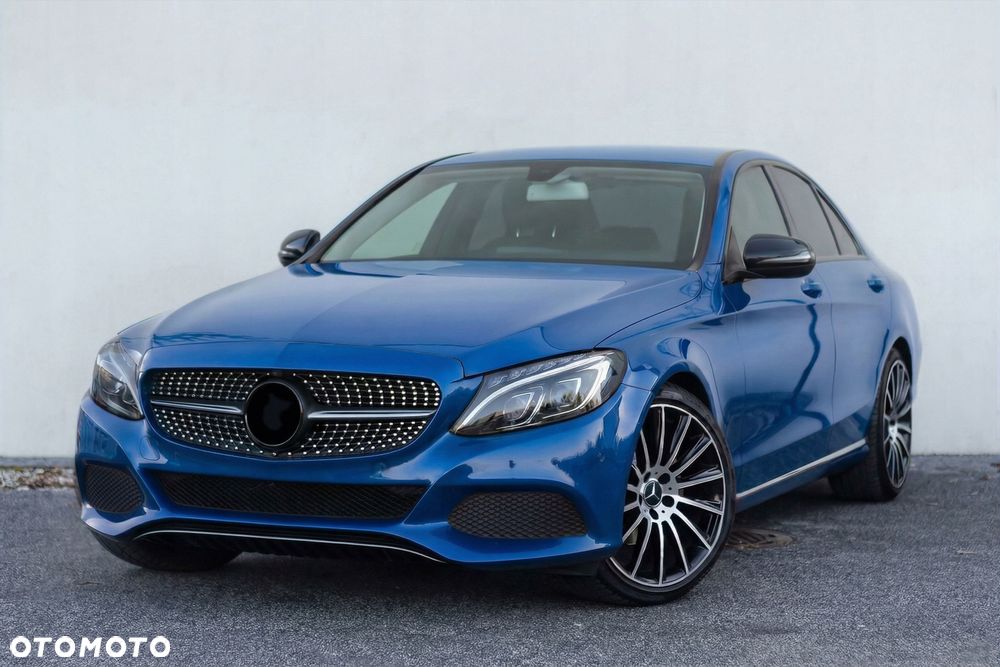 grill diamond czarny mercedes c-class w205 2014-2018 przed facelifting - 3