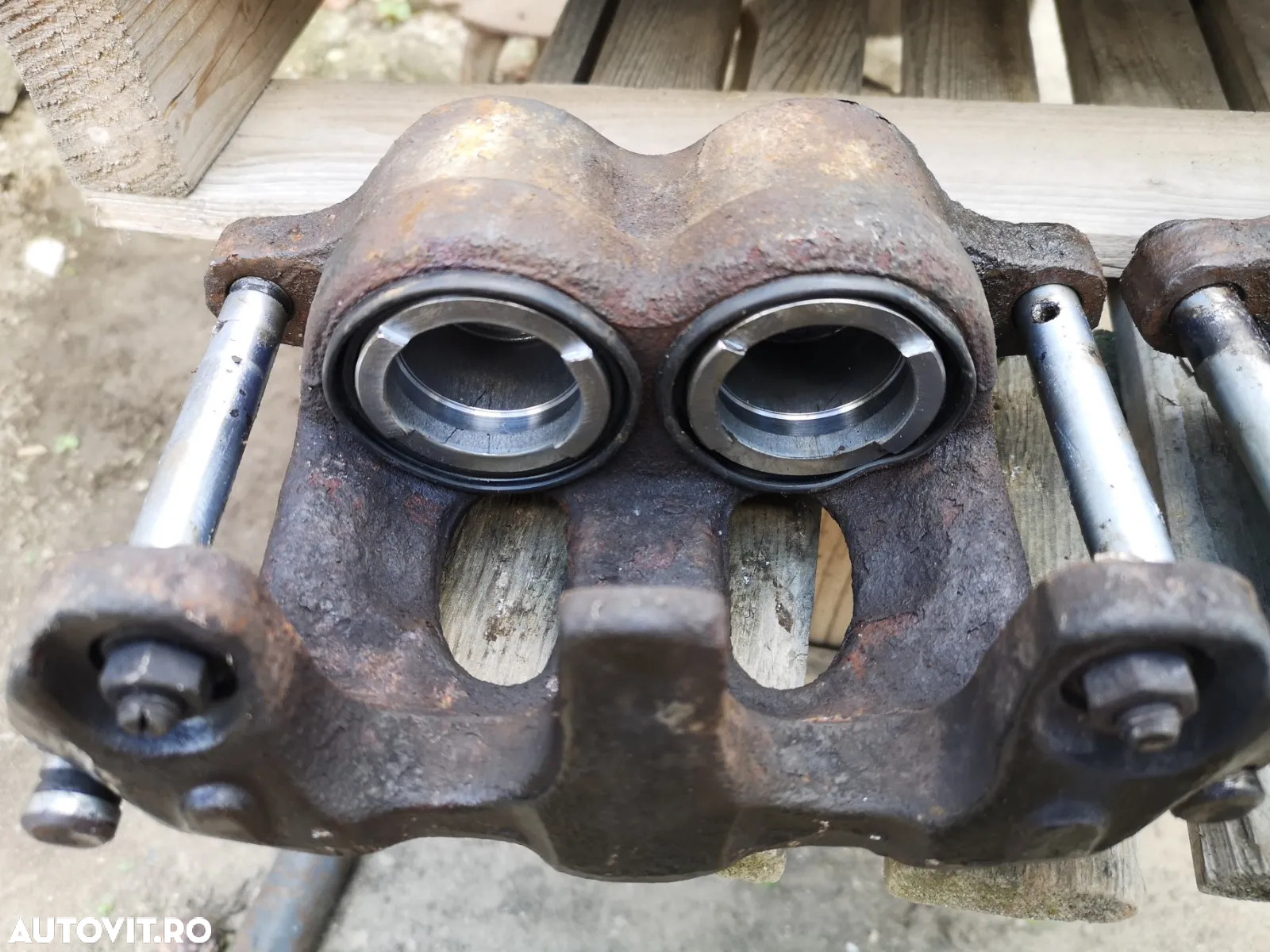 Nissan Cabstar E 2003-2006 articulatie cap bară directie M16 cu M12 pivoți bucse silent, antiruliu - 37
