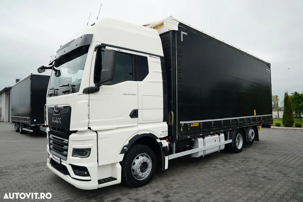 MAN TGX 26.480 / CORTINĂ / SOLO 7.75 M / PUNȚĂ RIDICATĂ / AUTOMATĂ / CAMERĂ / NAVIGAȚIE - 3