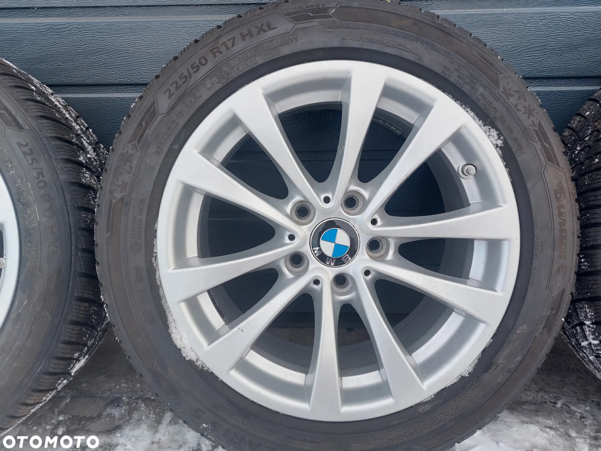 BMW F30 F31 KOŁA FELGI 17 OPONY 7.5J ET37 5X120 OPONY 225/50 BARUM POLARIS 5 DOT20 STYLING 395 ORYGINAŁ PROSTE ! - 4