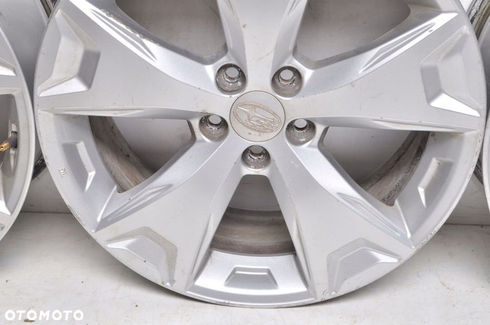 SUBARU FORESTER IMPREZA LEGACY FELGI ALUMINIOWE R17" 7J 5X100 ET 48 C34 - 12