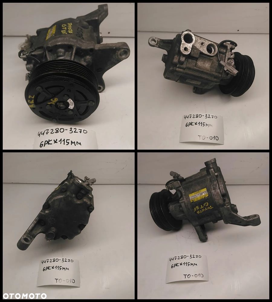 TOYOTA LEXUS SPRĘŻARKA KOMPRESOR KLIMATYZACJI - 11