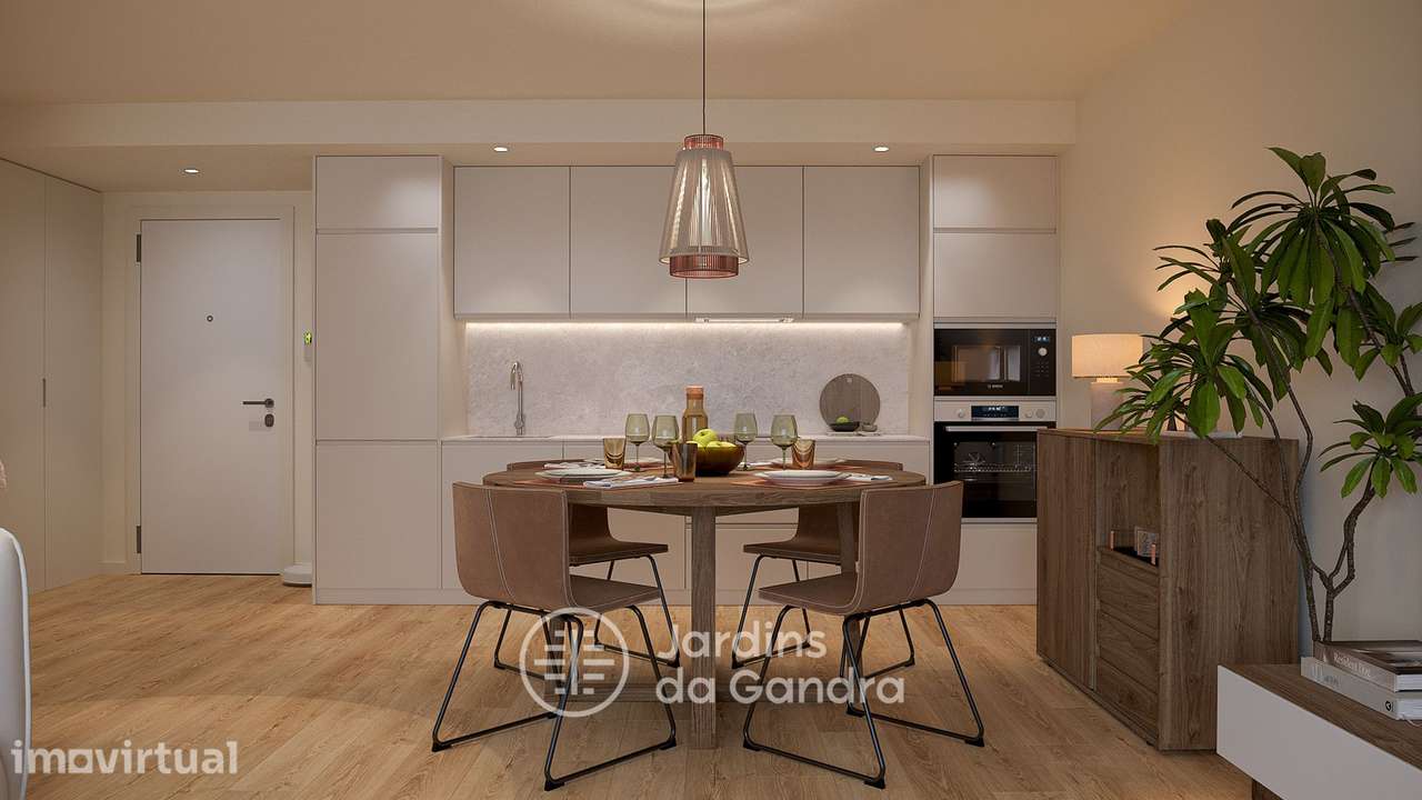 T1 em Gandra-Paredes | Boa localização (próximo A4/A41) e com jardim - Grande imagem: 5/16