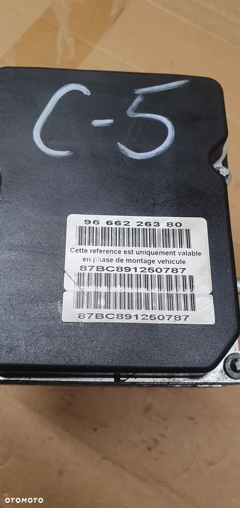 Pompa ABS sterownik Citroen C5 III 9666226380 - 6