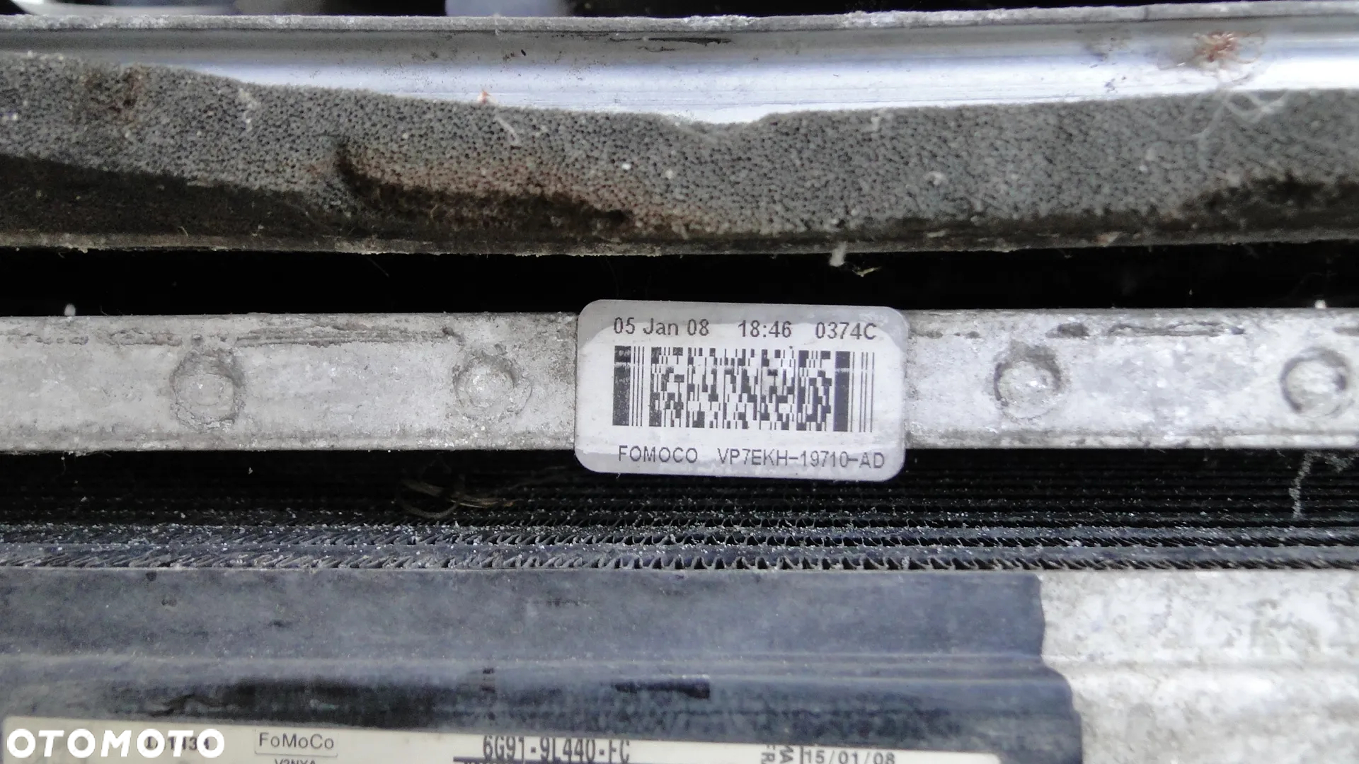 FORD MONDEO 4 MK4 CHŁODNICA WODY KLIMATYZACJI INTERCOOLER WENTYLATOR KOMPLET 1.8TDCI EUROPA - 7