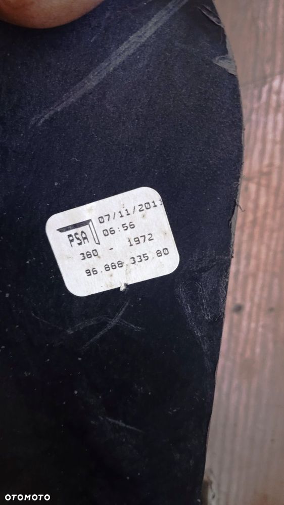Wybierak zmiany biegów gałka Citroen C3 Picasso 1.4 VTI 9688833580 - 2