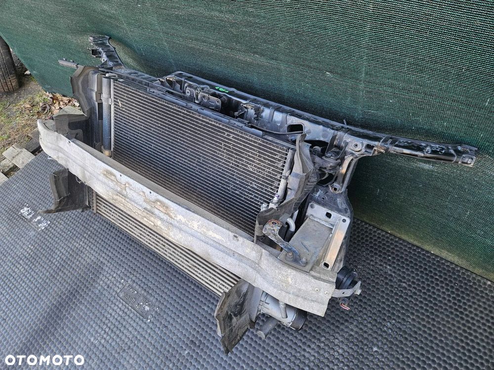 Pas Przedni Wzmocnienie Czołowe Belka Zderzaka Chłodnice Intercooler Wentylator 1.8 2.0 TFSI 2.0 TDI AUDI A4 B8 - 5