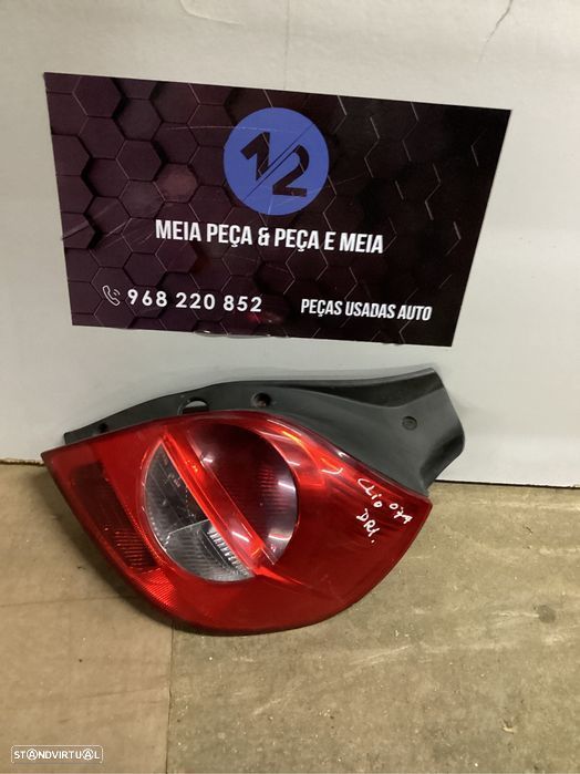 Farolim traseiro direito Renault Clio do ano 2007 - 1