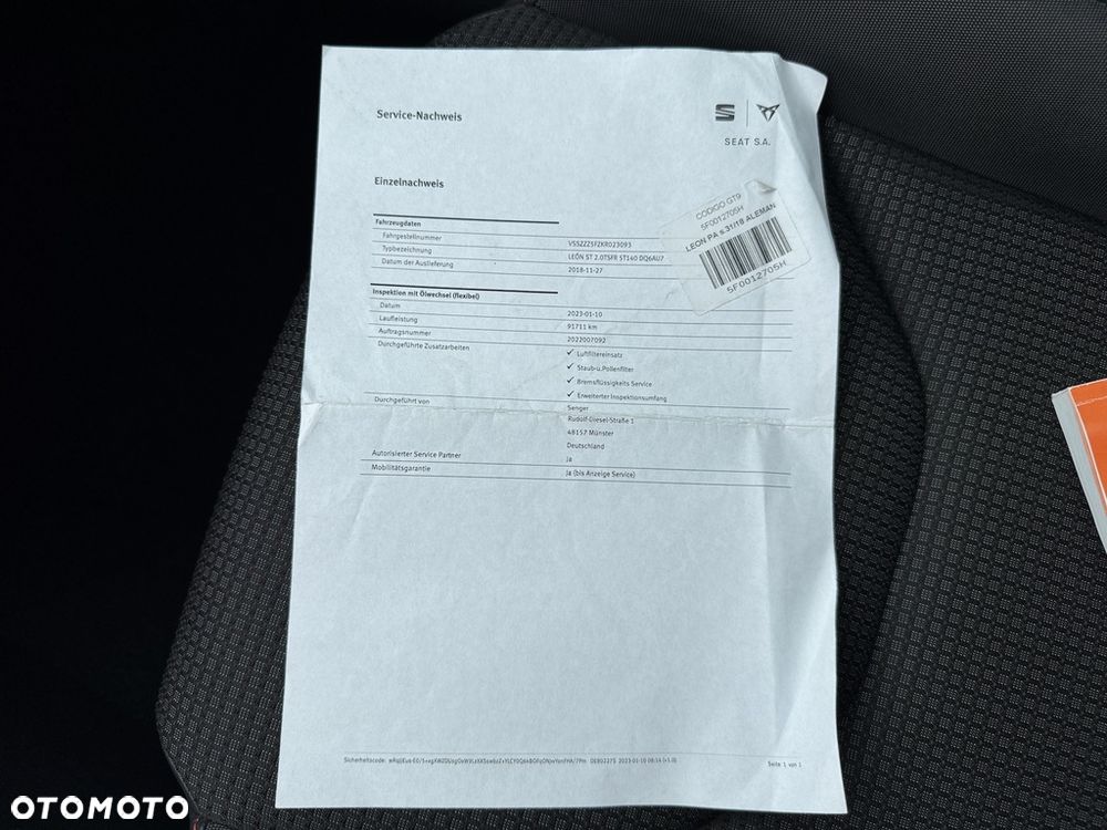 Seat Leon 2.0 TSI DSG OPF FR - 14