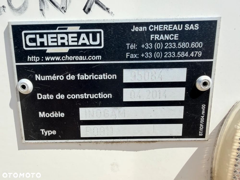 Chereau CSD-3 INOGAM / 2014 / MULTITEMP / THERMO KING SLXe SPECTRUM - 10