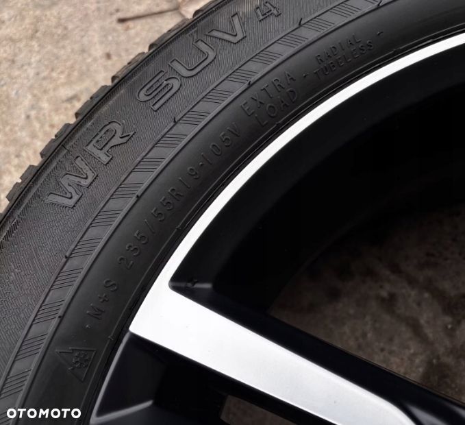 Koła felgi Volvo XC60 5x108 opony zimowe Nokian 4x 235/55R19 - 6