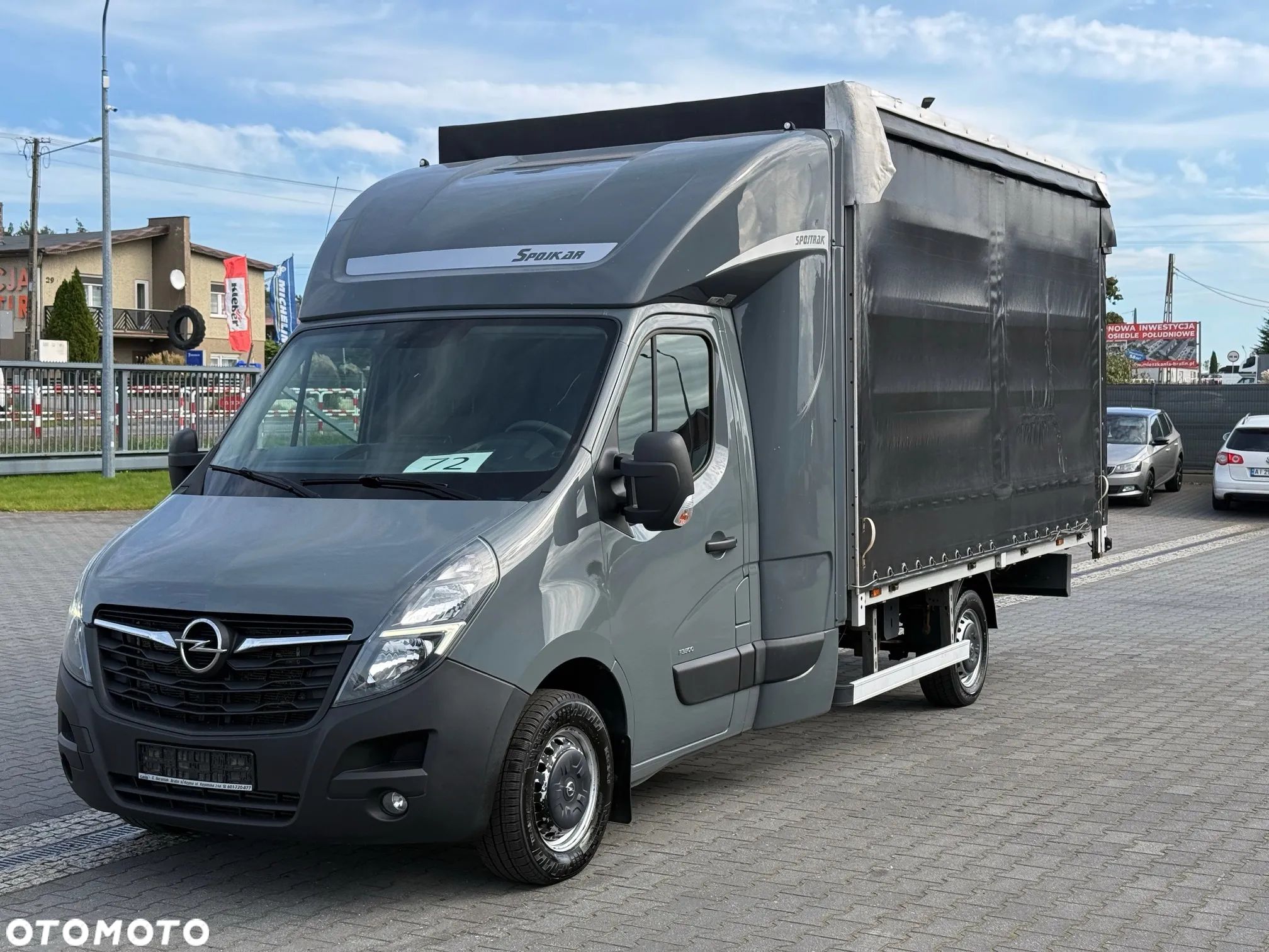 Opel Movano Spojkar Plandeka + Firana 8ep Kabina Sypialna Salon PL - 1