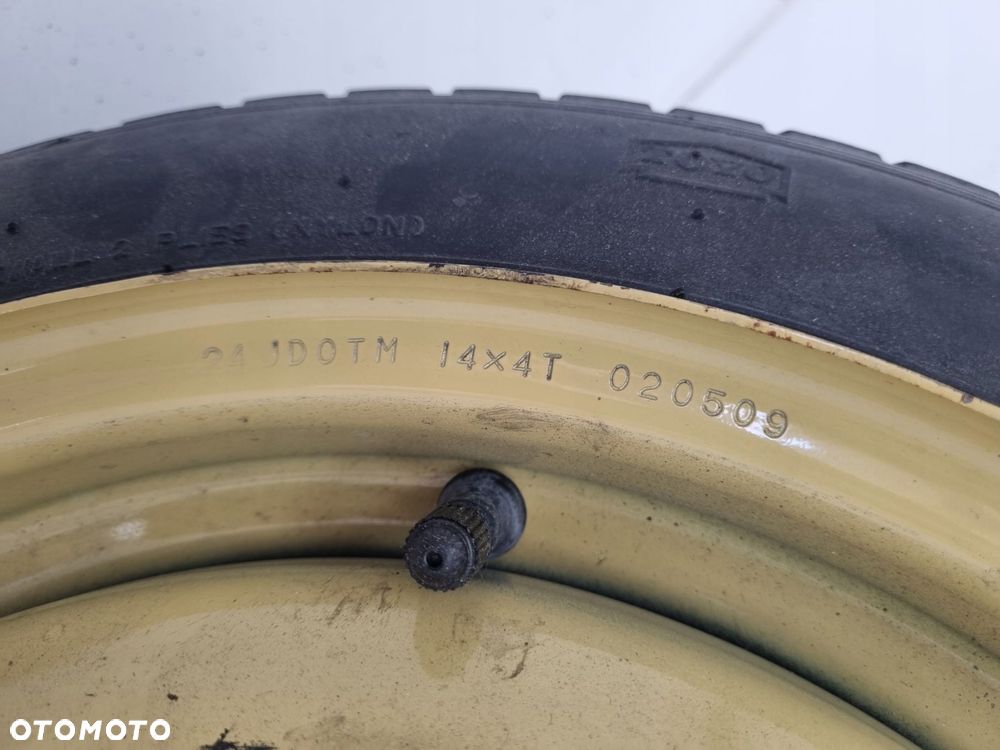 KOŁO DOJAZDOWE Mazda 2 II Demio Dojazdówka 115/70 R14 4x100 14x4T zapasowe - 3