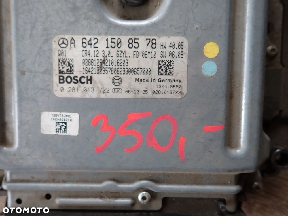 MERCEDES W211 STEROWNIK SILNIKA A6421508578 - 2