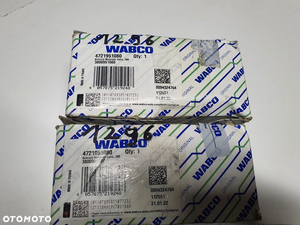 Zawór modulator ABS Wabco 4721951080 - 6