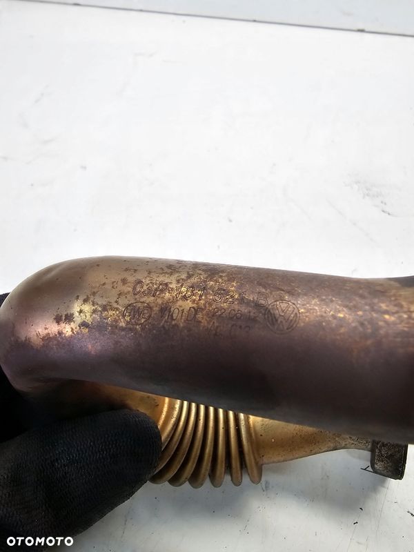 RURA RURKA SPALIN EGR AUDI VW SEAT SKODA 2.0 TDI 03P131521B - 4