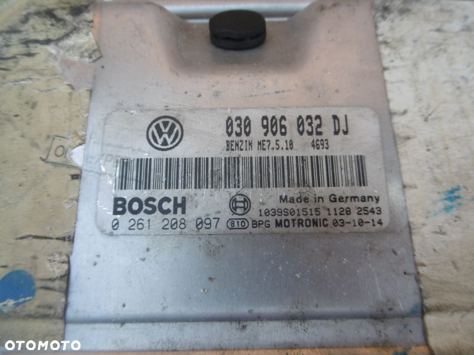 Komputer sterownik SEAT AROSA 1,0 0261208097 030906032DJ - 2