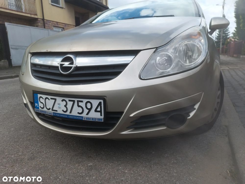 Opel Corsa D - zderzak przód przedni Z40M reflektory lampy auto na części - 4