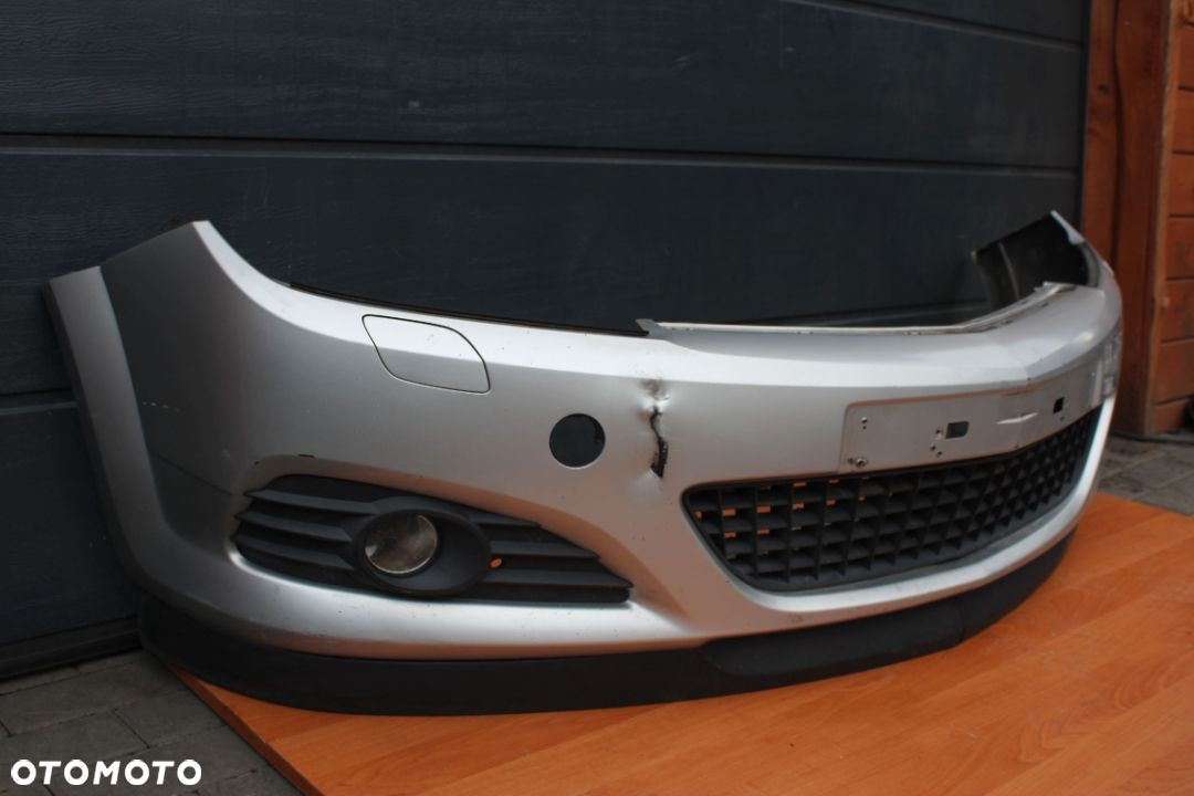 ZDERZAK przód przedni OPEL ASTRA H CABRIO GTC Z157 halogeny kratki Spryskiwacze - 2