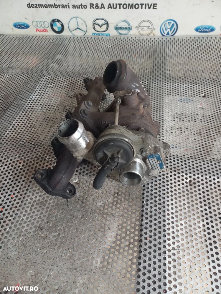 Turbo Turbina Citroen Nemo Peugeot Bipper 1.4 Hdi Cod  - Dezmembrari Arad - 4