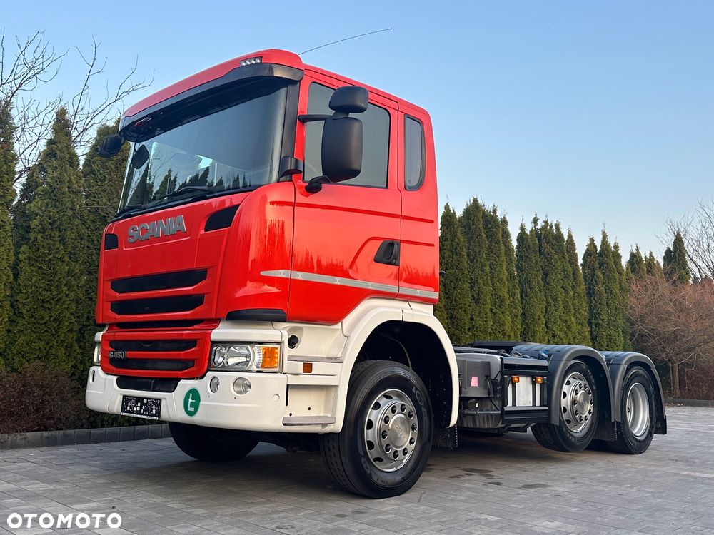 Scania / G450 / 6X2 / PUSHER / Oś-Skrętna-Podnoszona / - 24