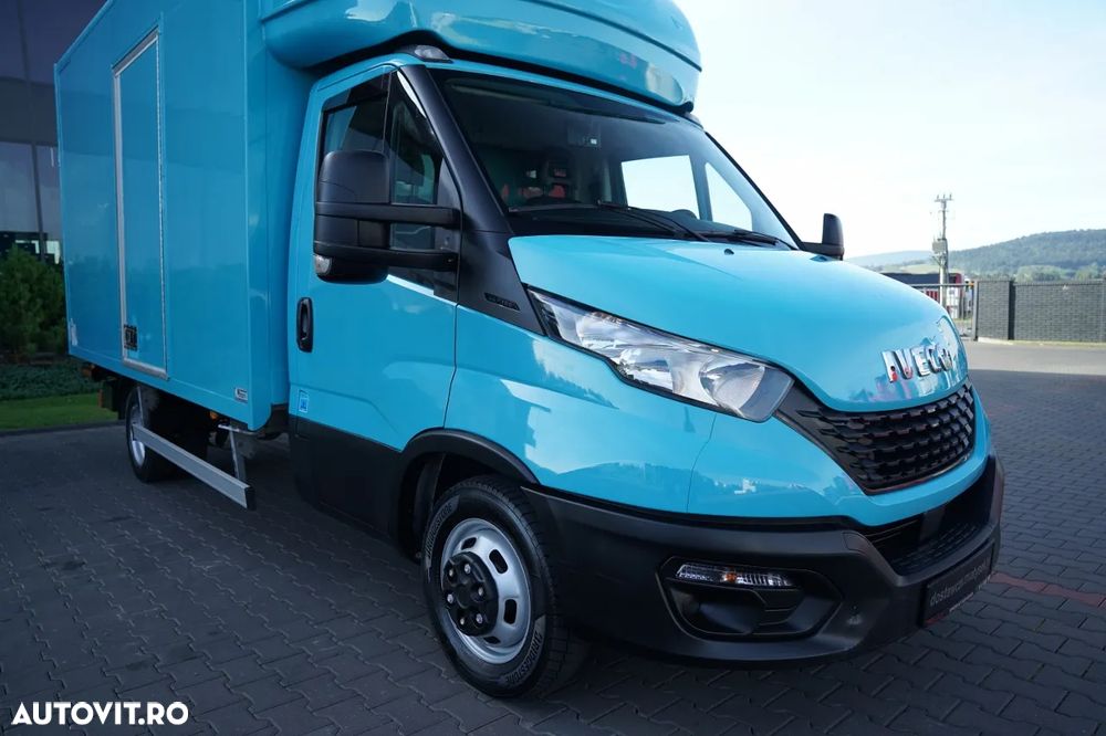 Iveco DAILY 35-160 / CONTAINER - 4,3 M / IZOTERM / DHOLLANDIA LIFT - 750 KG / DUBLU / IMPORTAT / EURO 6 - 10