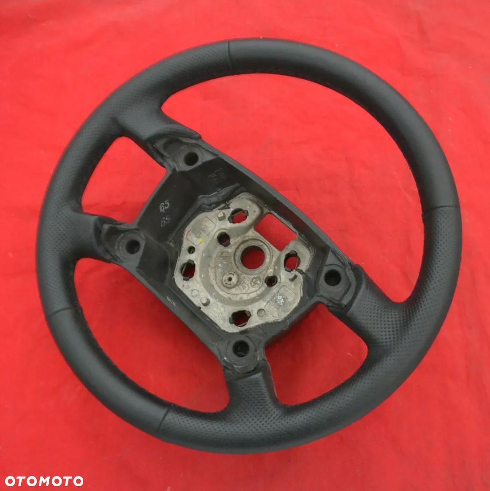 VW VOLKSWAGEN Transporter T5 Kierownica Nowa Skóra Skórzana - 2