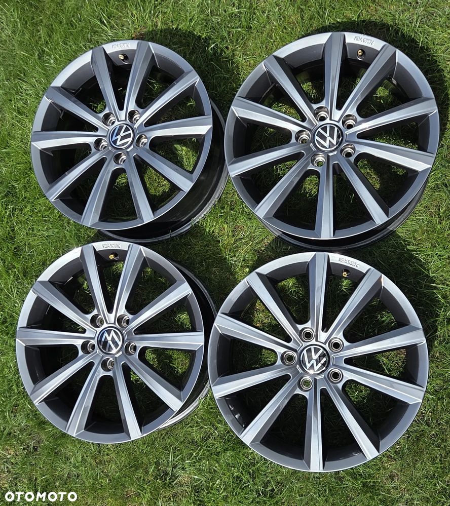 Oryginalne felgi aluminiowe VW Passat B8 i inne 6,5Jx17H2ET41 - 1