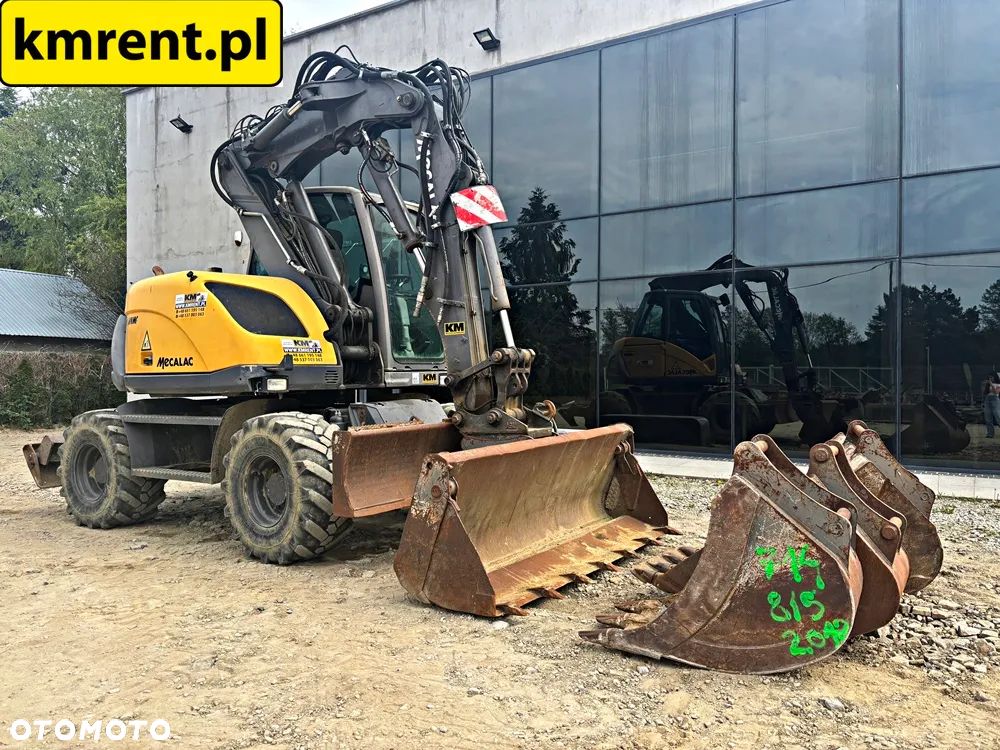 Mecalac 714 MW KOPARKA KOŁOWA 2012r. | MECALAC 12 MTX MXT 15 9 11 VOLVO 140 JCB 145 CAT 313 LIEBHERR 910 914 - 6