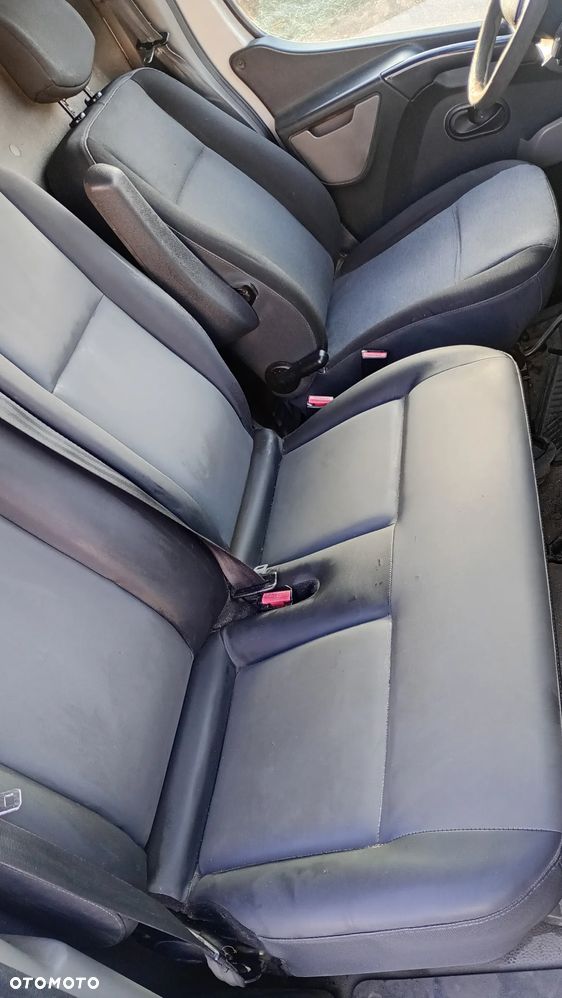 F.VAT Renault Master III Movano B FOTEL KIEROWCY SIEDZENIE PASAŻERA  KANAPA FOTEL PODWÓJNY - 9
