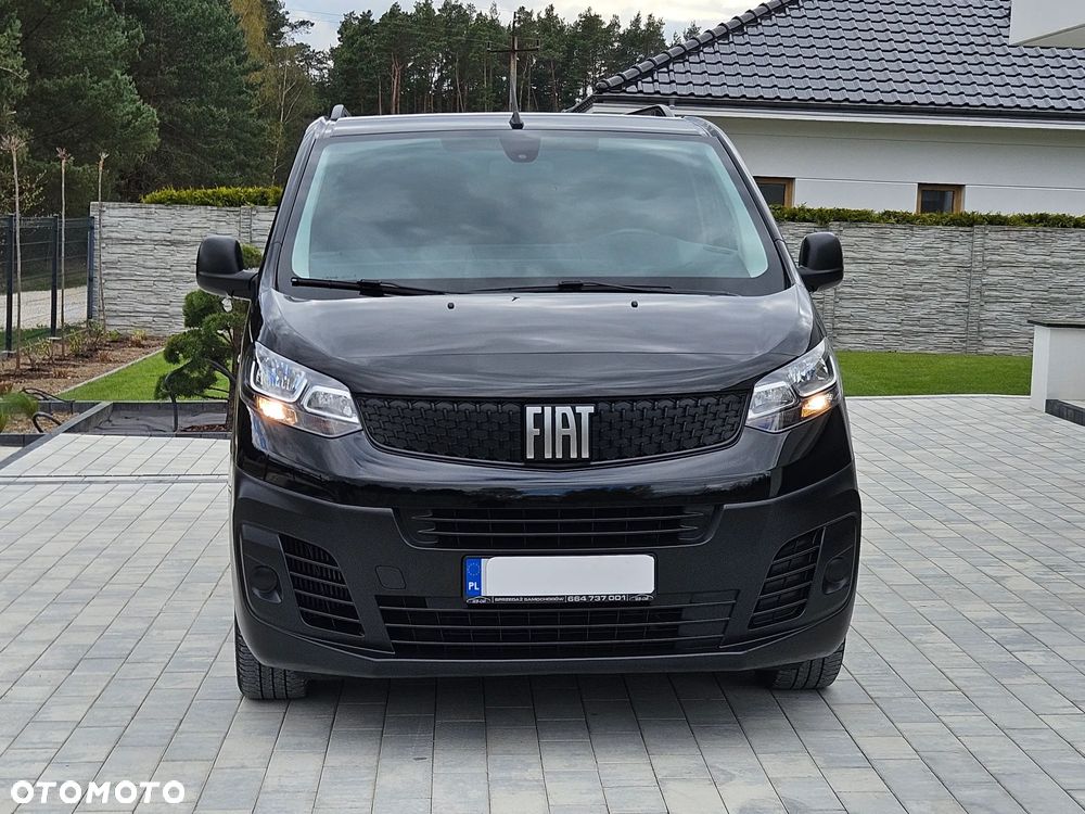 Fiat SCUDO Extra Long Brygad. 6os 2x boczne drzwi Składana przegroda SalonPL FV23% - 9