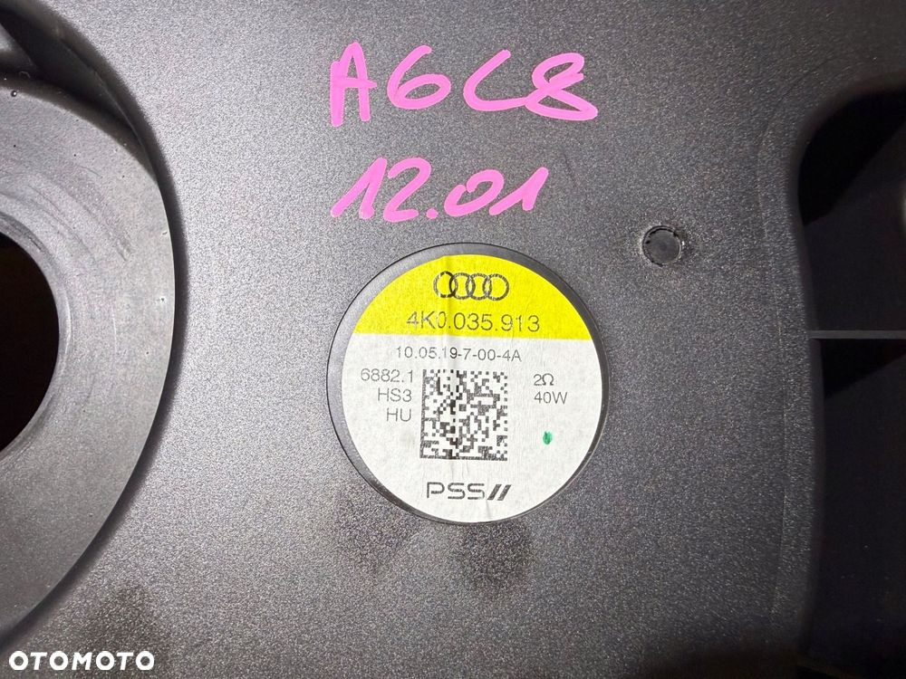 audi a6 c8 głośnik subwoofer 4k0035913 - 6