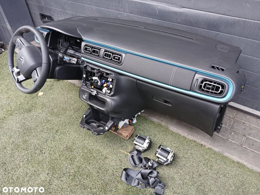 CITROEN C3 III DESKA KONSOLA PODUSZKI AIRBAG ORG NIEREGENEROWANA  PASY - 3