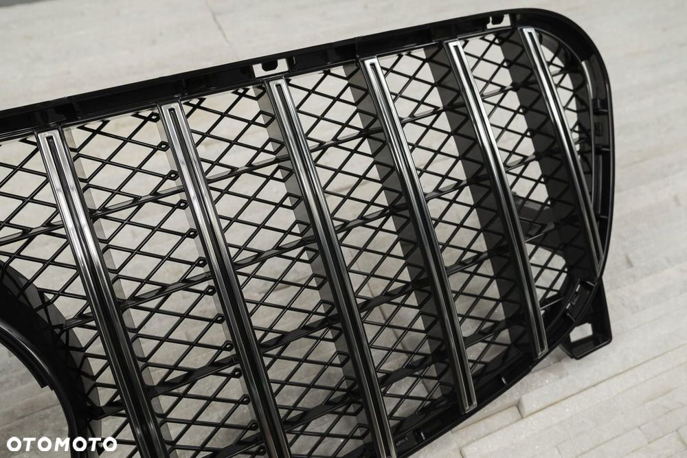 mercedes gla x156 2014-2016 grill gt panamericana srebrny - 8