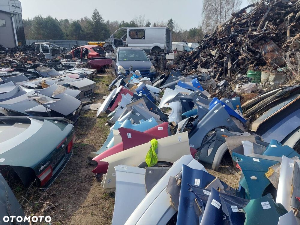 KOMPLETNY PRZÓD MASKA ZDERZAK BŁOTNIKI LAMPY RENAULT MEGANE I LIFT NV713 - 21