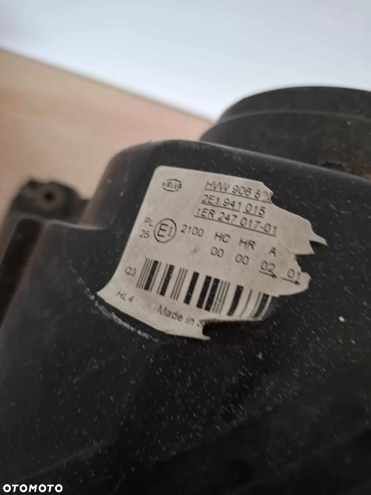 LEWA LAMPA PRZEDNIA PRZÓD VW CRAFTER 2E 06- HELLA - 5