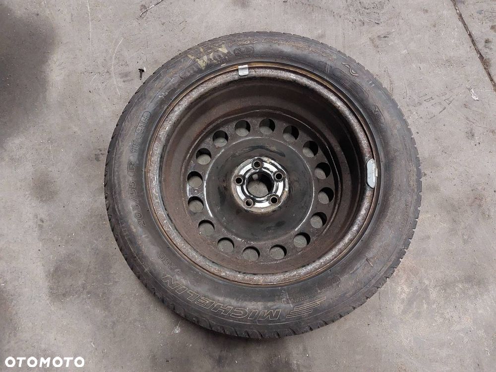 KOŁO ZAPASOWE ZAPAS  5x100 6,5Jx16 ET42 FI57,1 205/55R16 VW GOLF - 10