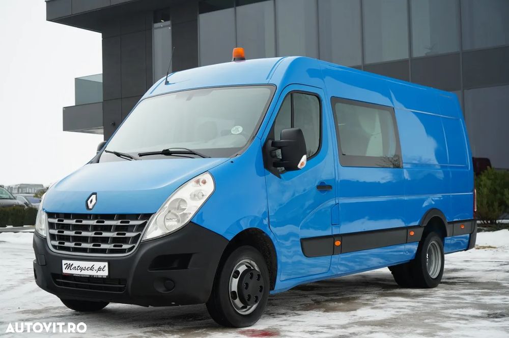 Renault MASTER / CAROSERIE ROATĂ / PANOU / CABINĂ DUPĂ 7 LOCURI / IMPORTAT - 1