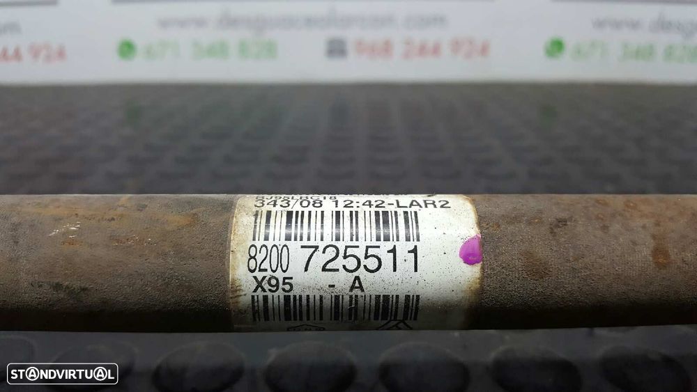 TRANSMISSÃO FRENTE DIREITA RENAULT MEGANE III BERLINA 5 P DYNAMIQUE - 3