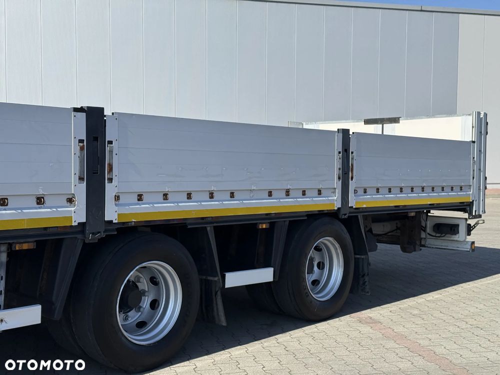 Wielton PRZYCZEPA BURTOWA / PLATFORMA / TOWAROWA / 7,75 - 6