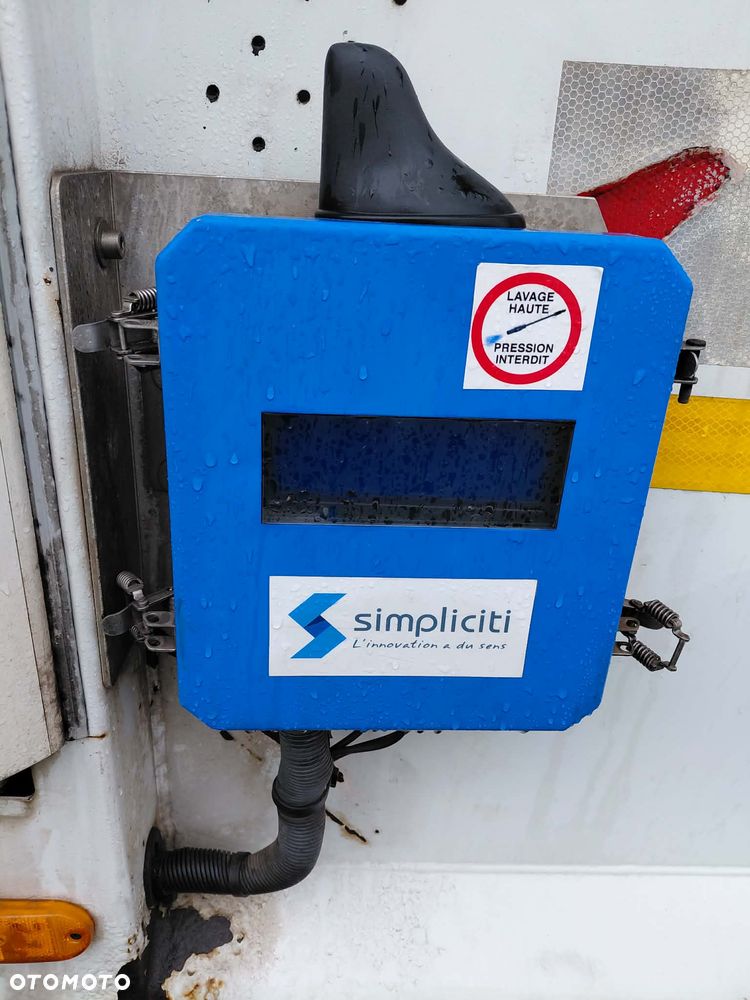 czytnik systemu identyfikacji simplicity śmieciarka