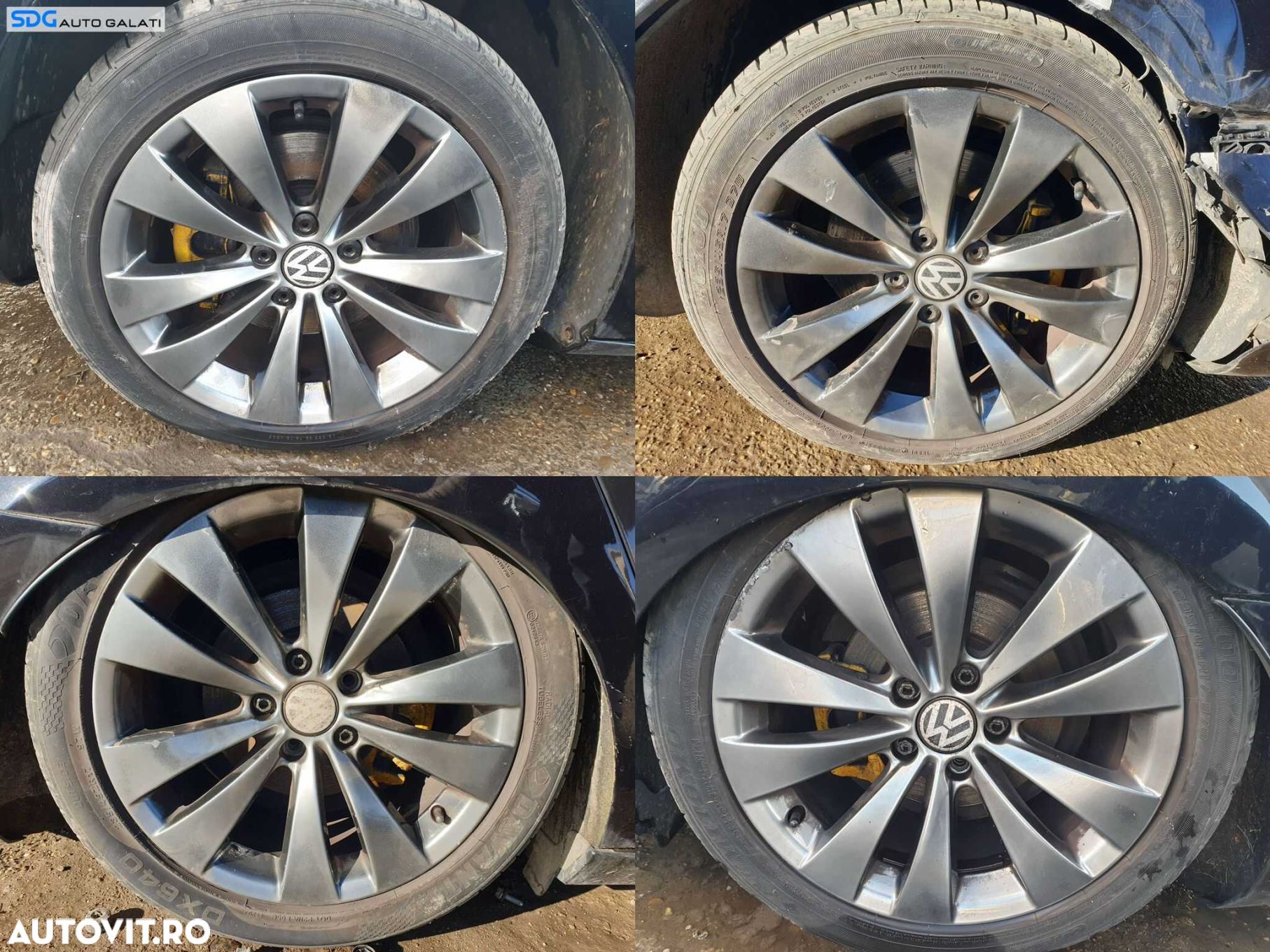 Set 4 Jante Roti Aliaj INTERLAGOS 235 40 18 R18 5x112 Seat Altea 2004 - 2013 Cod 3C8601025D [C3822] - 1
