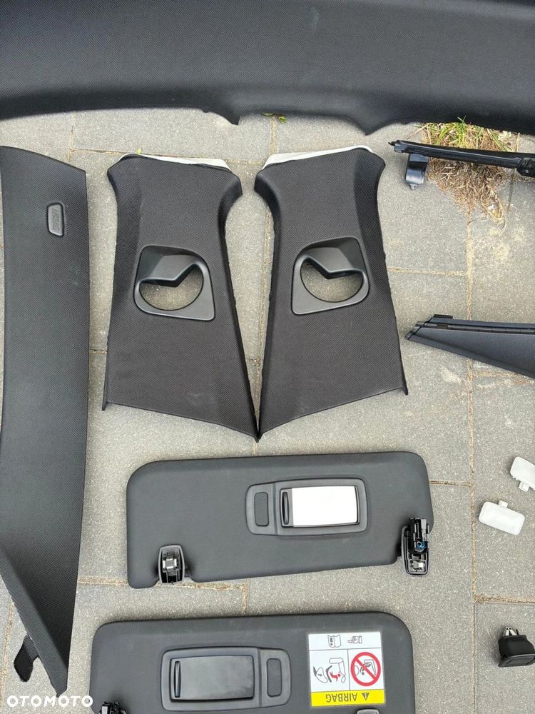 PODSUFITKA SUFIT SŁUPKI M-PAKIET BMW X4 G02 X4M F98 KOMPLET PANORAMA - 7