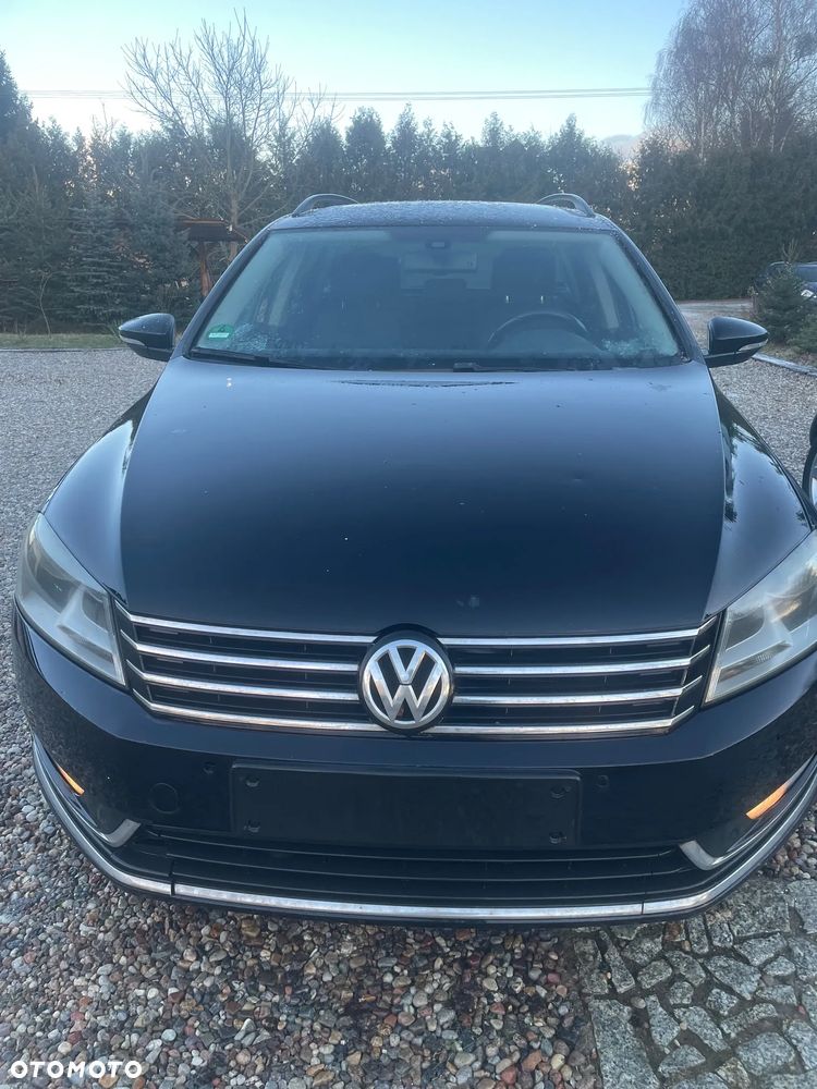 Vw Passat B7 Drzwi czarne CZARNE LC9X LEWE PRZOD TYL  KOMPLETNE - 3