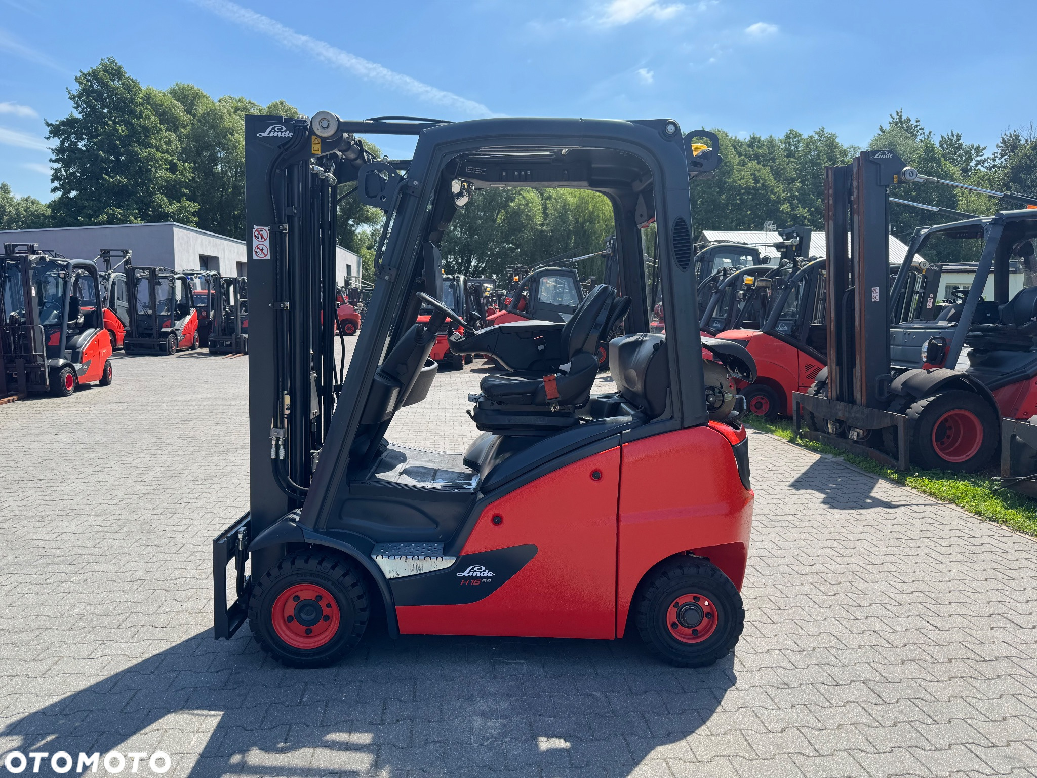 Linde Linde H16 Evo 2018 8460mth  triplex  przesuw  4 sekcje wolny skok h20 h18 toyot - 2