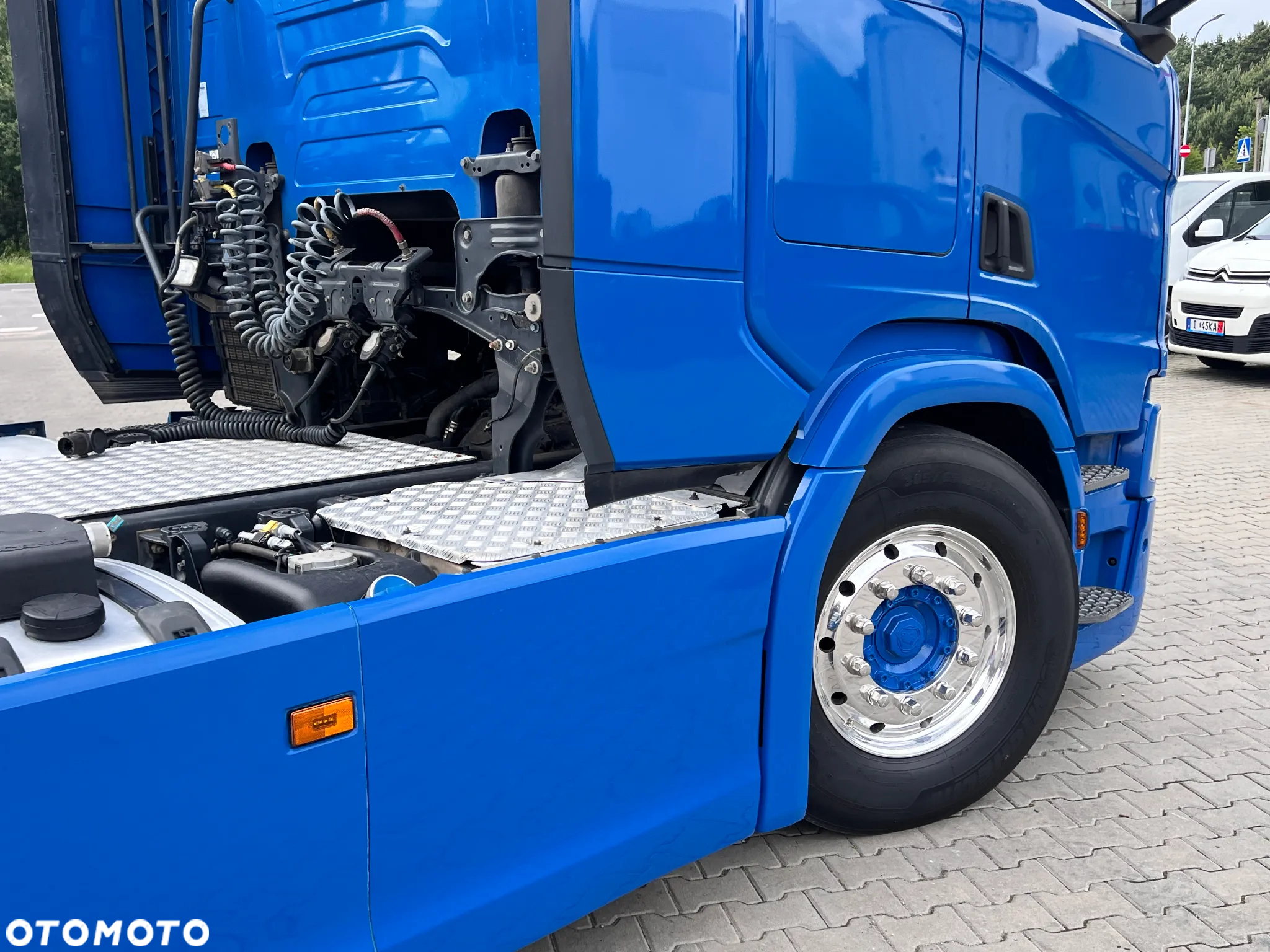 Scania R500 2020 cała na poduszce z hydrauliką z Niemiec kontrakt serwisowy ASO - 28
